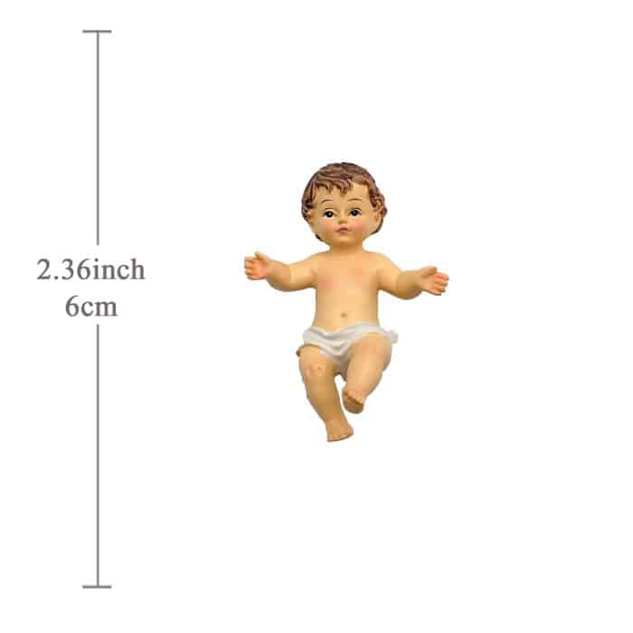 不穿衣服圣婴6cm Catholic religious art